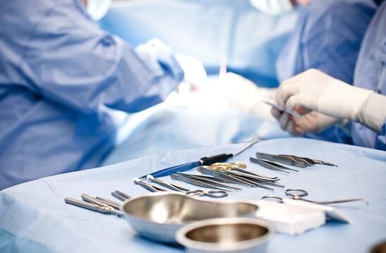 Intervenție chirurgicală în prostatita cronică